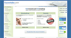 Desktop Screenshot of faxverteiler.com